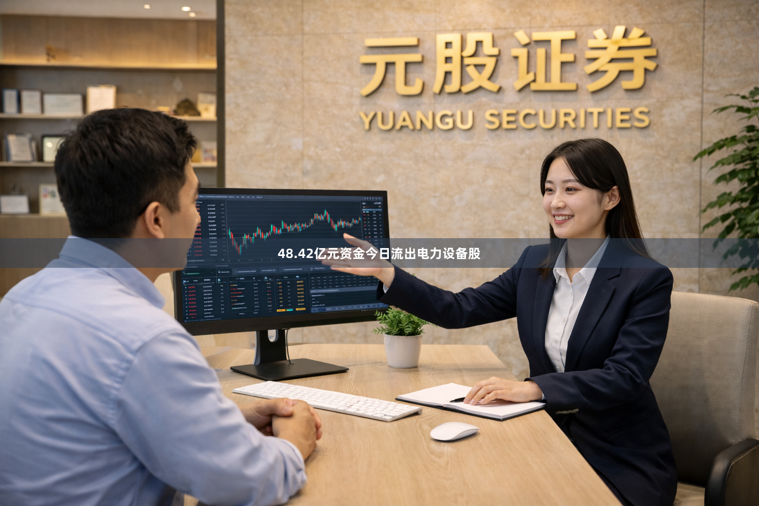 48.42亿元资金今日流出电力设备股