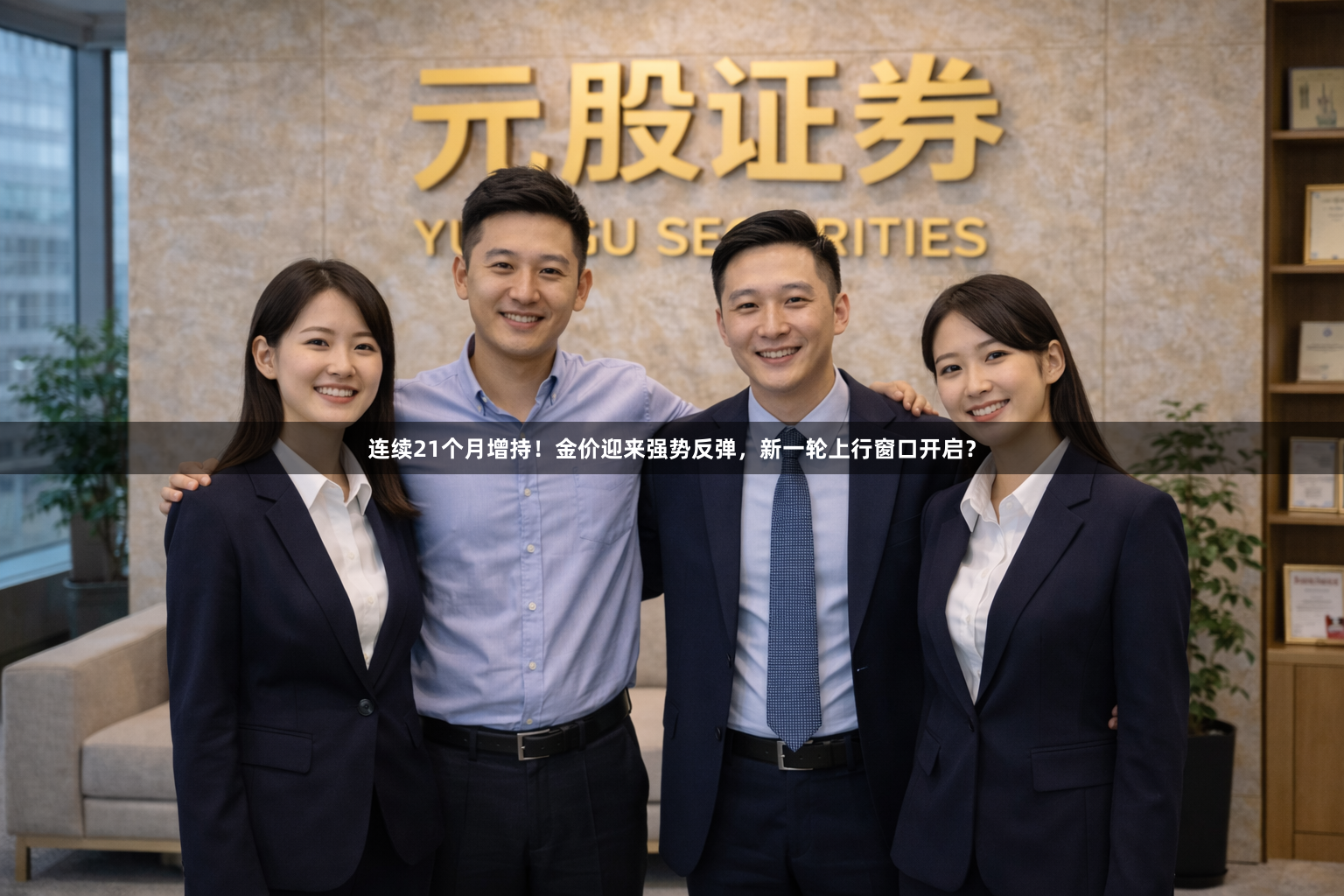 连续21个月增持！金价迎来强势反弹，新一轮上行窗口开启？