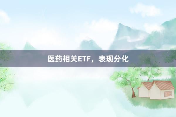 医药相关ETF，表现分化